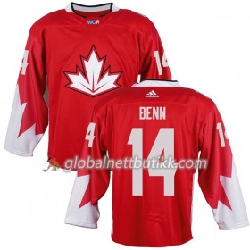 Canada Hockeydrakt Jamie Benn 14 World Cup i ishockey 2016 Rød - Herre